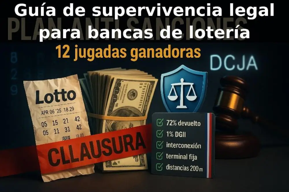 Guía de supervivencia legal para bancas de lotería en República Dominicana