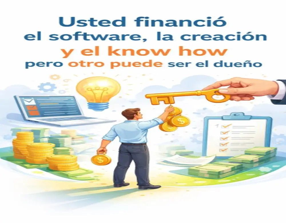 Ilustración de propiedad intelectual de software en República Dominicana